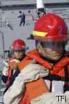 Damage Controlman Fireman Alicia Asbo, and Damage Controlman Fir