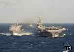 The Military Sealift Command (MSC) ship USNS Supply (T-AOE 6) co