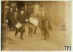 Newsie under age. Selling near Market at 5 p.m.  Location: Bosto