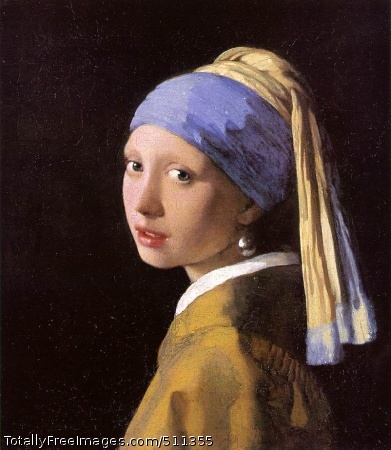 Girl with a Pearl Earring
Johannes Vermeer van Delft
c. 1665-1666; Oil on canvas, 44.5 x 39 cm;
Royal Cabinet of Paintings Mauritshuis, The Hague 
