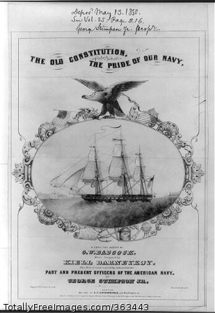The Old Constitution, the pride of our navy