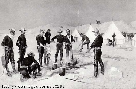 Roasting the Christmas Beef in a Cavalry Camp
Artist: Remington, Frederic, 1861-1909, painter.
Medium: Oil on canvas.
Smithsonian Control Number: IAP 07260738
