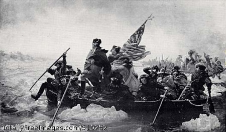 Washington Crossing the Delaware
George Washington standing in the bow of a boat filled with soldiers rowing across the icy waters of the Delaware River on Christmas night 1776.
Artist: Leutze, Emanuel Gottlieb, 1816-1868, painter.
Medium: Oil.
Smithsonian Control Number: IAP 36120525