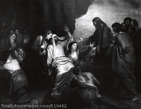 The Raising of Lazarus
Artist: West, Benjamin, 1738-1820, painter.
Medium: Oil on canvas.
Smithsonian Control Number: IAP 06910083