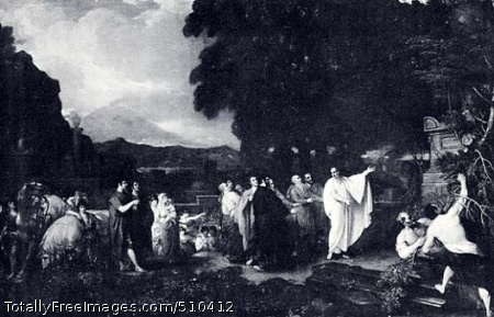 Cicero Discovering the Tomb of Archimedes
Artist: West, Benjamin, 1738-1820, painter.
Medium: Oil on canvas.
Smithsonian Control Number: IAP 07260685