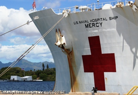 100914-N-3749M-003
PEARL HARBOR (Sept. 14, 2010) Personnel from the Naval Supply Systems Command's Fleet and Industrial Supply Center Pearl Harbor load provisions, mail, and critical repair parts aboard the Military Sealift Command hospital ship USNS Mercy (T-AH 19). Mercy stopped in Pearl Harbor before returning to San Diego after serving in the Pacific on a humanitarian mission. (U.S. Navy Photo/Released)