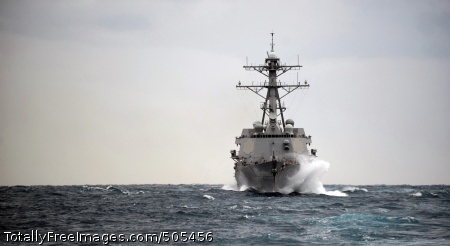 110110-N-7981E-622
PACIFIC OCEAN (Jan. 10, 2011) The Arleigh Burke-class guided-missile destroyer USS Gridley (DDG 101) is underway during a passing exercise with the Arleigh Burke-class guided-missile destroyer USS Stockdale (DDG 106) and the Japan Maritime Self-Defense Force destroyer JS Kurama (DDH 144). Stockdale and Gridley are underway with the Carl Vinson Carrier Strike Group on a deployment to the U.S. 7th Fleet area of responsibility. (U.S. Navy photo by Mass Communication Specialist 2nd Class James R. Evans/Released)