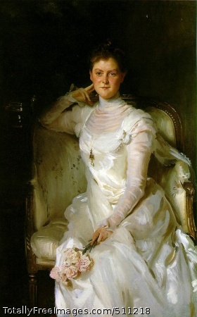 Mrs. Joshua Montgomery Sears
1899 (110 Kb); Oil on canvas, 147.6 x 96.8 cm (58 1/8 x 38 1/8 in);
Museum of Fine Arts, Houston, Texas