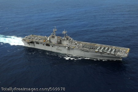 100907-N-0080L-012
ATLANTIC OCEAN (Sept. 7, 2010) The amphibious assault ship USS Kearsarge (LHD 3) moves into position for a column maneuver exercise in preparation for an upcoming evolution. The Kearsarge Amphibious Ready Group (ARG) is en route to Pakistan to help provide relief to flood-stricken regions. (U.S. Navy photo by Mass Communication Specialist 2nd Class Mike Lenart/Released)