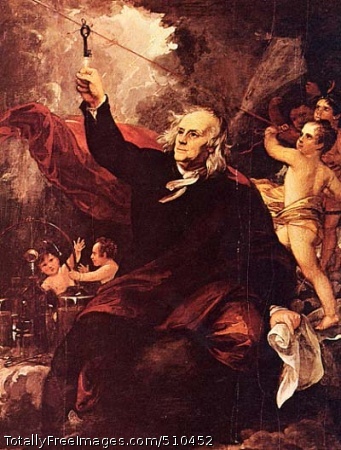 Benjamin Franklin Drawing Electricity from the Sky
Artist: West, Benjamin, 1738-1820, painter.
Medium: Oil.
Smithsonian Control Number: IAP 46170296