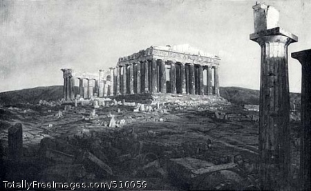 The Parthenon
View of the Parthenon from the side.
Artist: Church, Frederic Edwin, 1826-1900, painter.
Medium: Oil on canvas.
Smithsonian Control Number: IAP 36120321