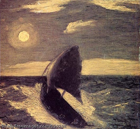 The Toilers of the Sea
A sailboat riding the crest of a wave under a moonlit sky.
Artist: Ryder, Albert Pinkham, 1847-1917, painter.
Medium: Oil on wood.
Smithsonian Control Number: IAP 36120597