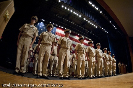 100916-N-0807W-441
VIRGINIA BEACH, Va. (Sept. 16, 2010) Newly pinned chief petty officers stand in ranks at Joint Expeditionary Base Little Creek-Fort Story during the chief petty officer pinning ceremony. (U.S. Navy photo by Mass Communication Specialist 2nd Class Joshua Wahl/Released)