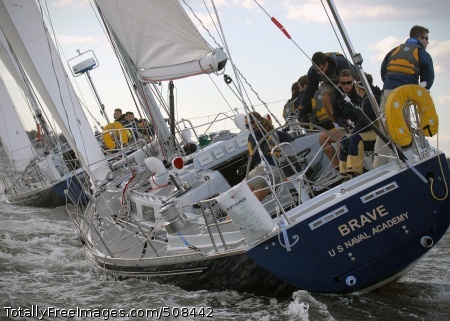 101021-N-3857R-001
ANNAPOLIS, Md. (Oct. 21, 2010) Members of the U.S. Naval Academy varsity and junior varsity offshore sailing teams practice in the Santee Basin near the academy campus for the Fall Keelboat Invitational Regatta and the McMillan Cup Intercollegiate Regatta. The races were held Oct. 23-24 and hosted by the academy. (U.S. Navy photo by Mass Communication Specialist 1st Class Chad Runge/Released)